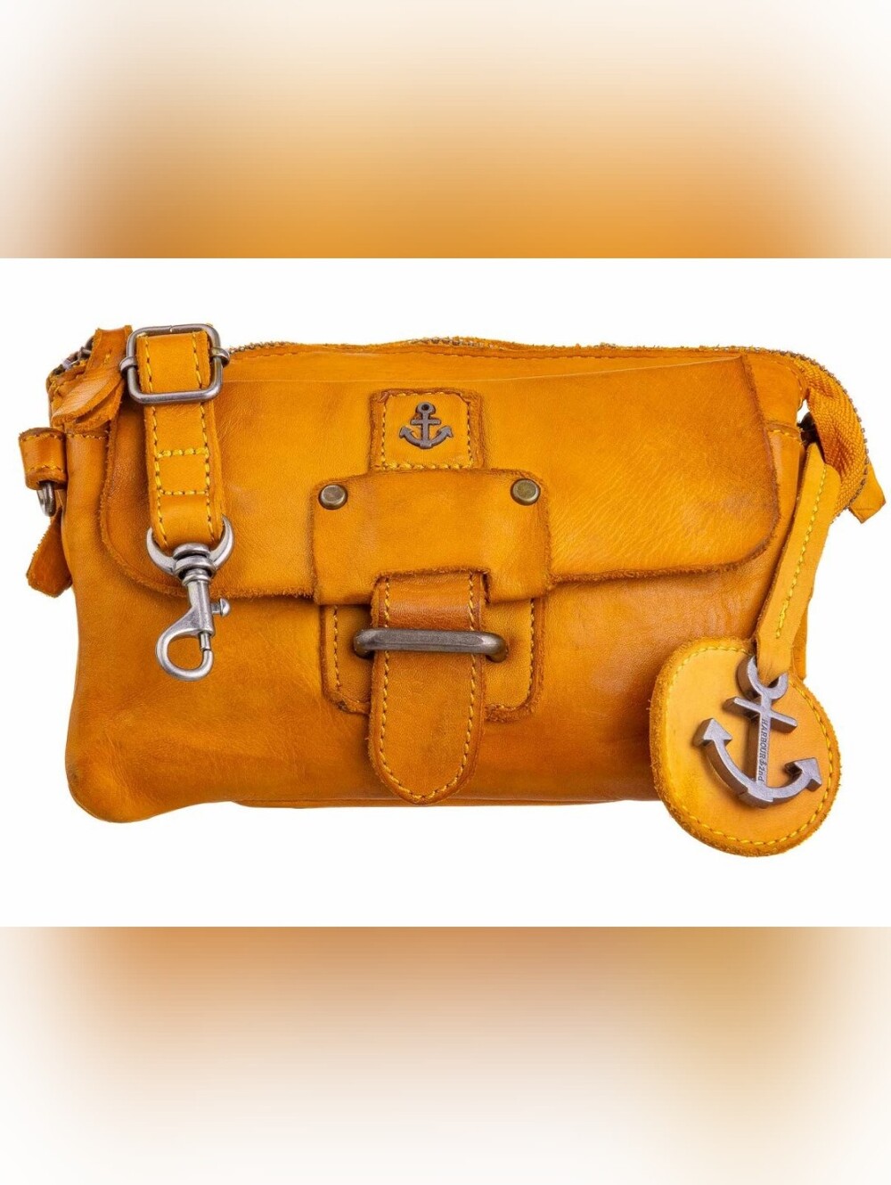 Leather crossbody bag